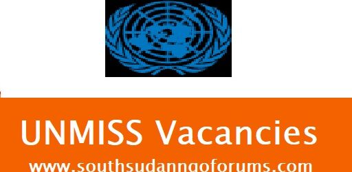UNMISS Vacancy Job Portal